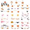 Halloween Face Tattoos Temporary Tattoos, Realistic Waterproof Water Transfer Stickers, Skin-friendly Tattoo for Adults Breathable Body Art,