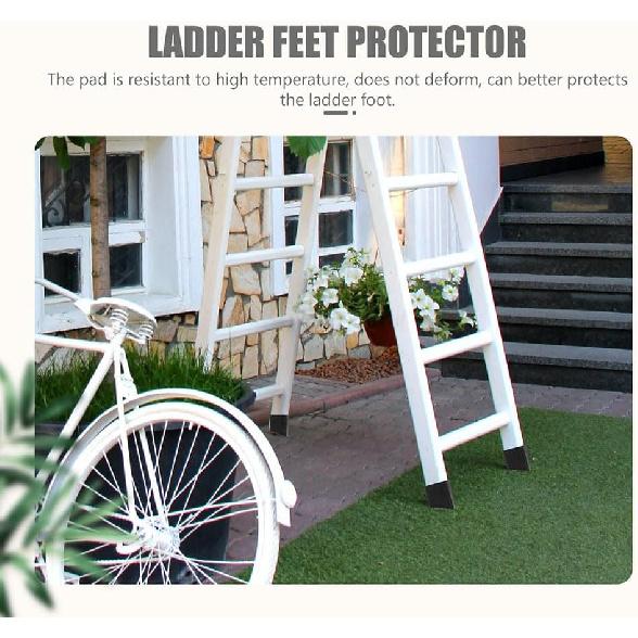 

6 шт. резиновые накладки для лестницы, сменные колпачки для ножек стремянки, аксессуары для раздвижной лестницы, резиновый чехол для лестницы, коврик для ножек стремянки, стабилизатор для лестницы для