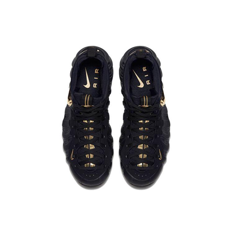 Nike Air Foamposite Pro Schwarz Metallic Gold Herren Sneaker 624041-009