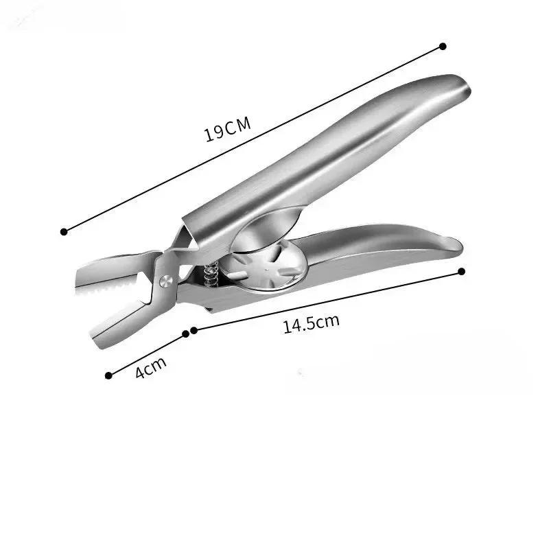 

Крестообразный зажим для ореха из сырого каштана 304 из нержавеющей стали, открывалка для каштана, домашняя машина для очистки и вскрытия скорлупы, ножницы для каштана