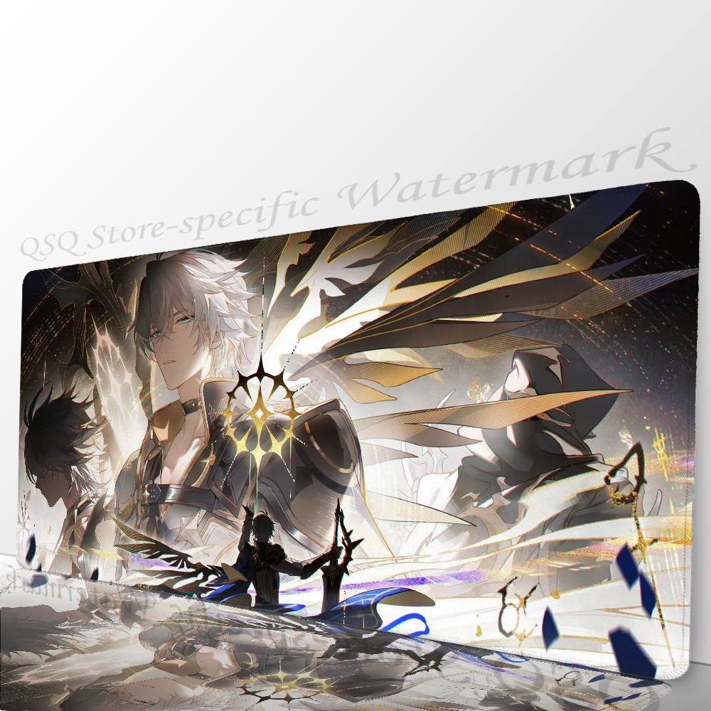 Phainon Anime H-honkai Star Rail Mousepad Non-slip Suitable For Office Computers Laptops E-sports Game Desk Mats XXL Keyboard