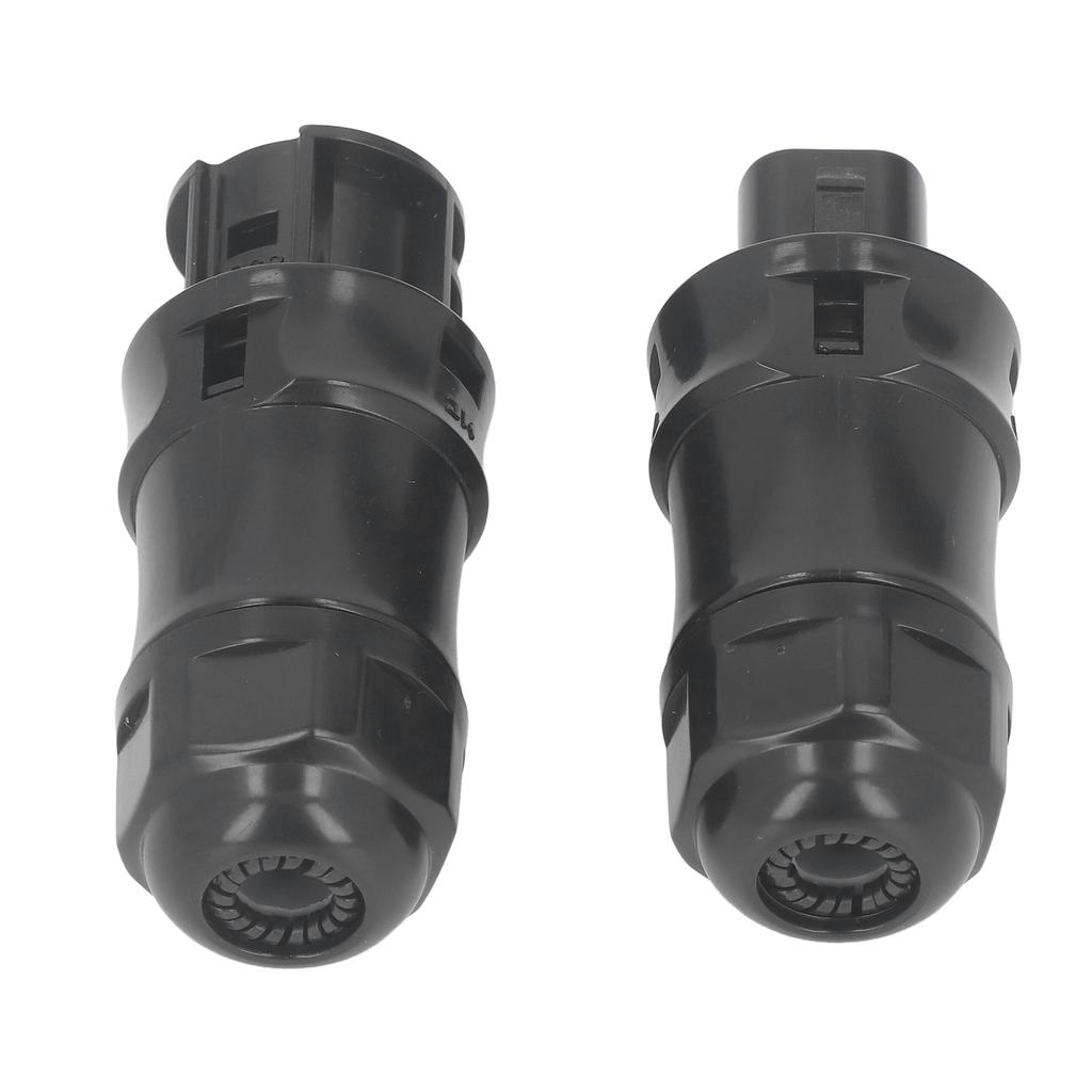 2Pcs Waterproof Power Connector 3 Pin Temperature Resistant Micro Reverse Connection Female Connector 500V