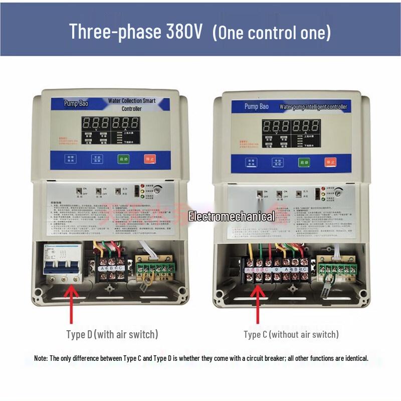 Chiweng Water Magic Cube 380V Three-Phase Automatic Deep Well Pump Controller
