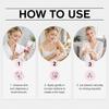 Skin moisturizing and soothing cream: The cream has a fine texture, spreads easily, is smooth, and is small and portable