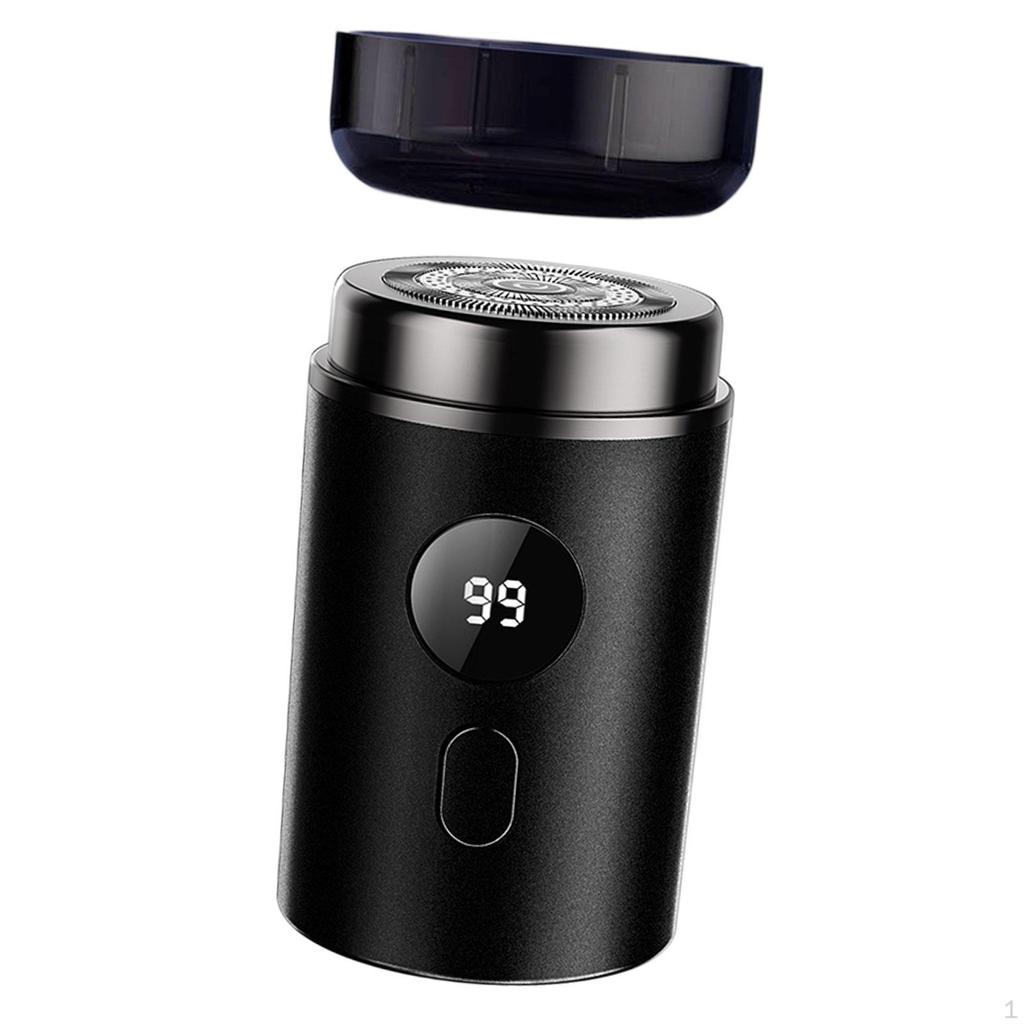Compact USB Shaver for Men, Mini Facial Trimmer Office And Travel