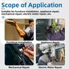 6/10pcs High Torque Batch Head Impact Resistant Ph2 Screwdriver Bit  Screw Driver Hand Tool