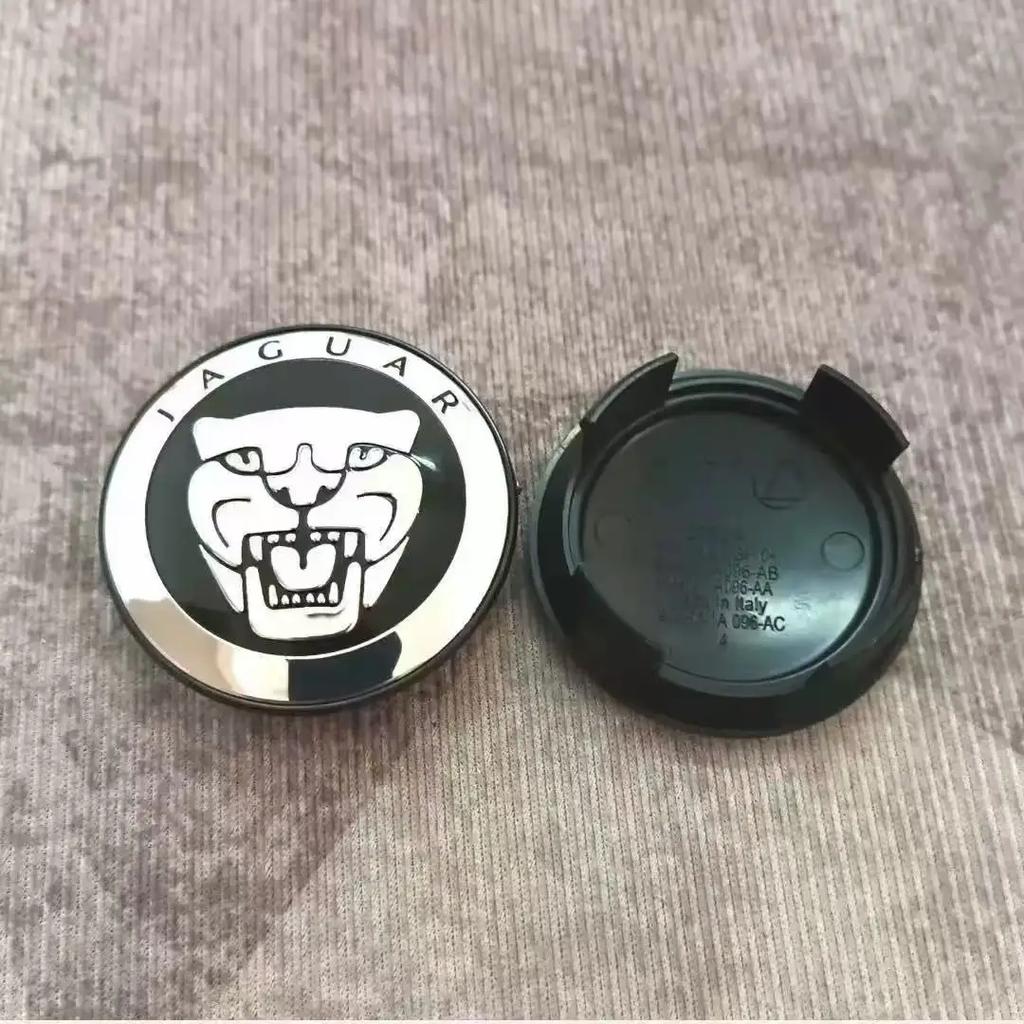 new 4Pcs Car Emblem Wheel Center Hub Cap Accessories Jaguar X S F XF XE XJ XK XEL XFL XJL XJ6 XJS XKR XFR F-Type F-Pace E-Pace