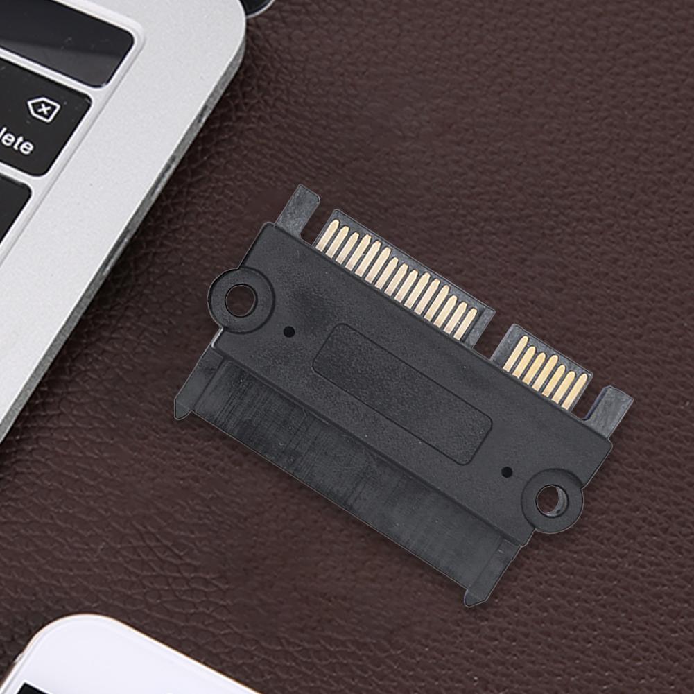 10-1pcs SATA Male To Female Power Data Converter 22Pin 7+15 Male To Female SATA To SATA Converter SATA To SATA Adapter