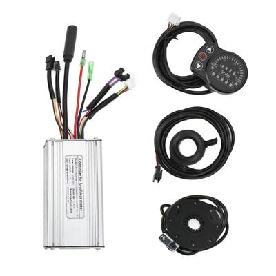 Controlador de Bicicleta Elétrica Sistema de Controle de Onda Quadrada 22A Kit para Motor 500W LED900S
