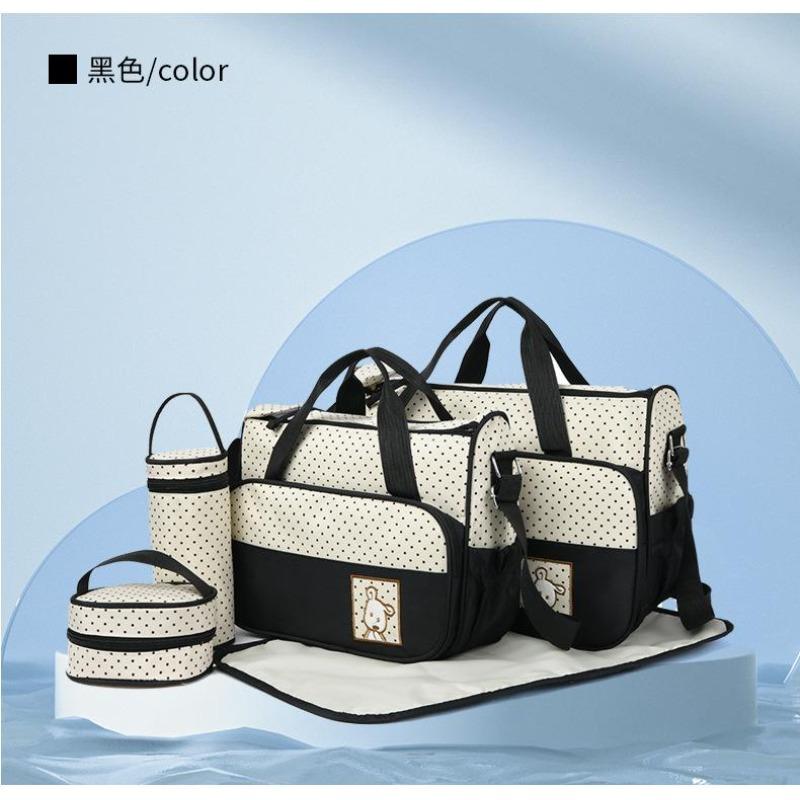 Parent Child Travel Mommy Bag Casual Fashion Crossbody Bag Household Multifunctional Large Capacity Handbag Waterproof Shoulder Bag