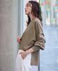Yours Boat Neck Dolman Sleeve Pullover BDXU1550 Medium Mocha Women's