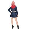 Jujutsu Kaisen Ryomen Sukuna Cosplay Costume Women Hoodie Pleated Skirt Halloween Uniform Less