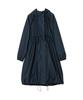 Raincoat Long Mods Navy Water Repellent Waterproof Rainwear [2022] Wpc. Women's R-1101