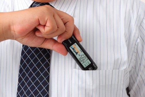 TANITA Calorie Activity Monitor AM-120-MB Metallic Black