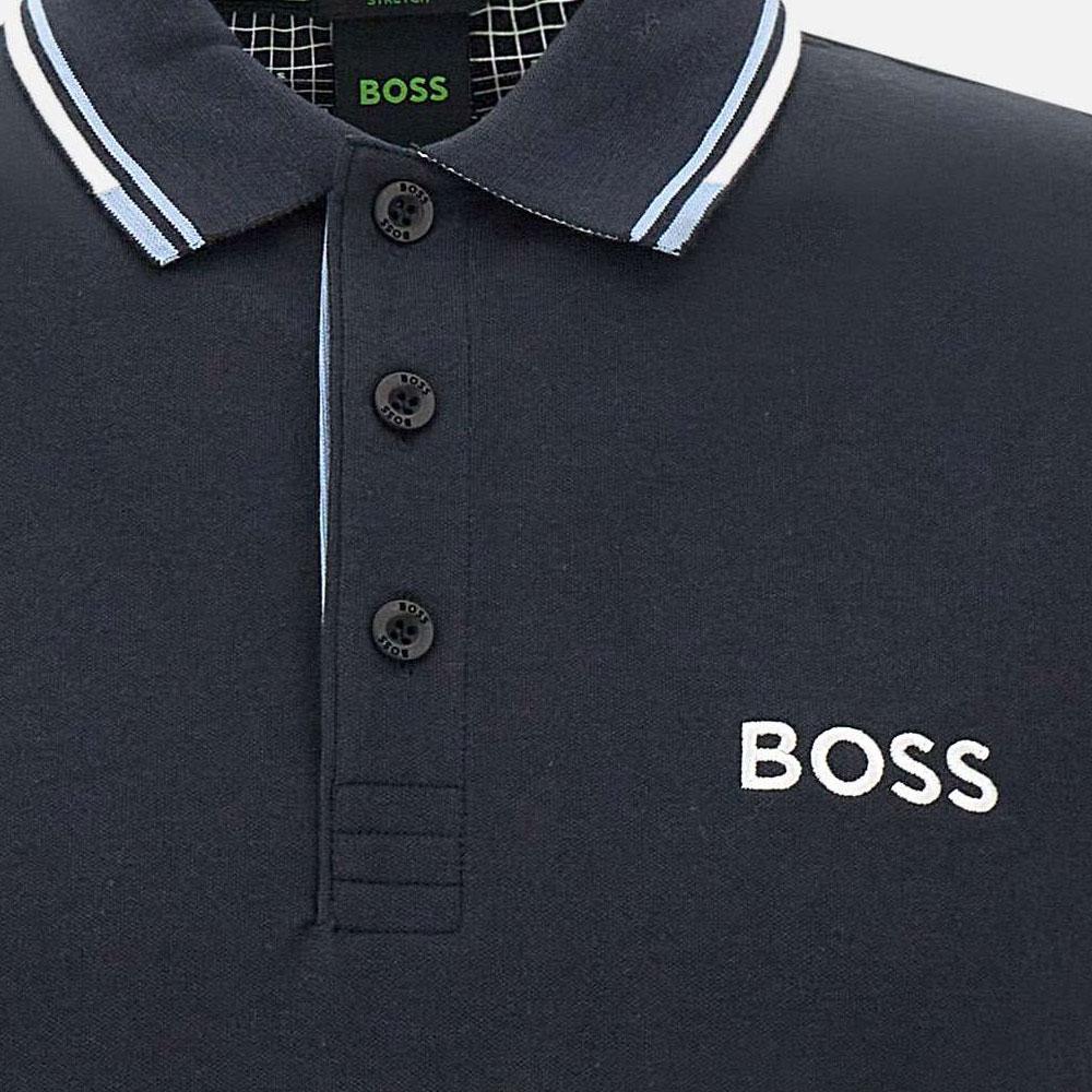 Boss HUGO BOSS Logo Embroidered Short Sleeved Polo Shirt 50469102-408