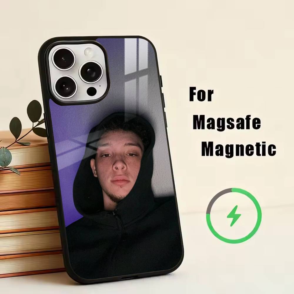 

Rapper-Yan Block 111 444 Phone Case For iPhone17,16,15,14,13,12,11 Plus,Pro Magnetic For Magsafe Wireless Charging iPhone13PROMAX