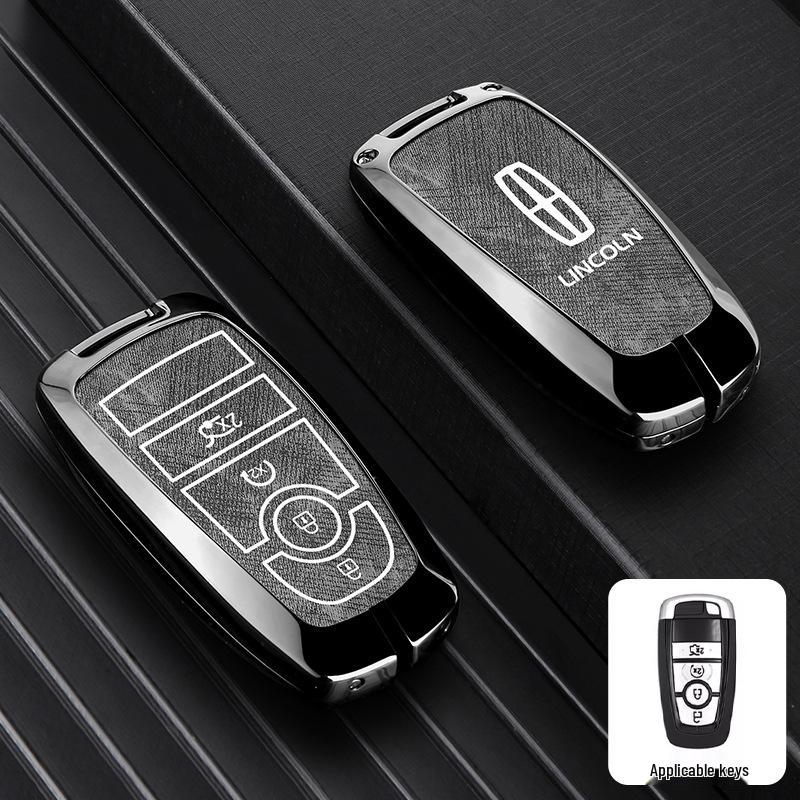 Lincoln Adventure Key Case: Fits Navigator, Aviator, MKZ, Continental, MKC, MKX Models