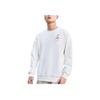 Li-Ning Letter Embossed Long Sleeve Sweatshirt Unisex Tops Cream AWDSF71-1