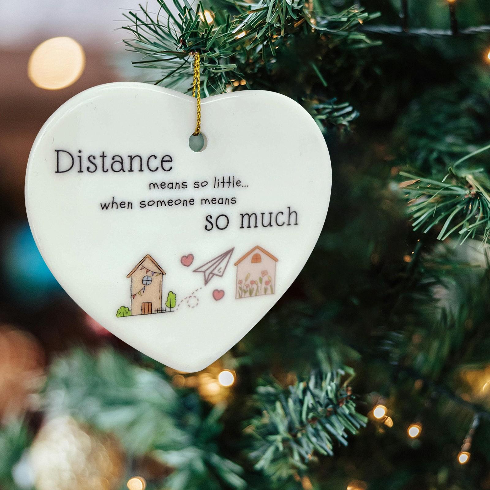 

Акриловые украшения в форме сердца с подвеской «Дружба» — лучший выбор для украшения рождественской елки и выражения дружбы One Size