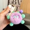 Imitation Rex Rabbit Fur Keychain Plush Pendant Trinkets Plush Briquettes Bag Car Pendant Key Chain