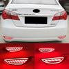 1 Pair Car LED Rear Bumper Light For Hyundai Accent Verna Solaris Brio 2008-2015 Tail Reflector Brake Fog Lamp Turn Signal
