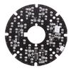 48Pcs-Led 850Nm Illuminator Ir Infrared Board Night Vision Light Lamp For 50 Cctv Surveillance Camera Housing Diameter 60Mm