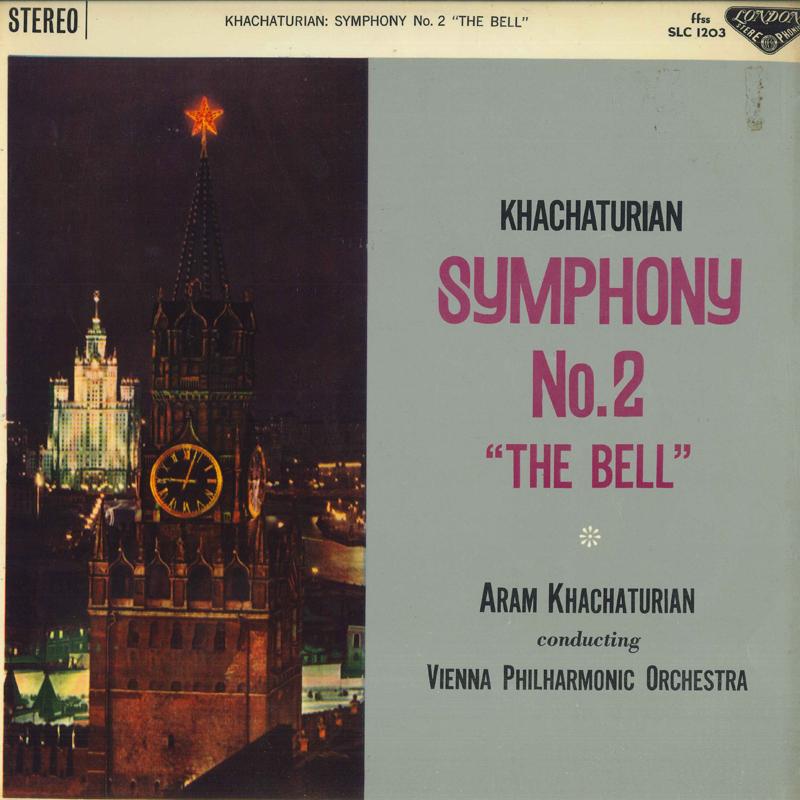 

LP Record ARAM KHACHATURIAN, VIENNA PHILHARMO - Khachaturyan: Symphony No. 2 Bells SLC1203 LONDON Japan Classical Used