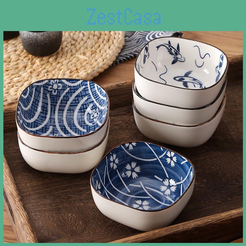 Perfect Seasoning Japanese Ceramic Dish For Vinegar Soy Sauce Condiments Pickles Snacks And Hot Pot