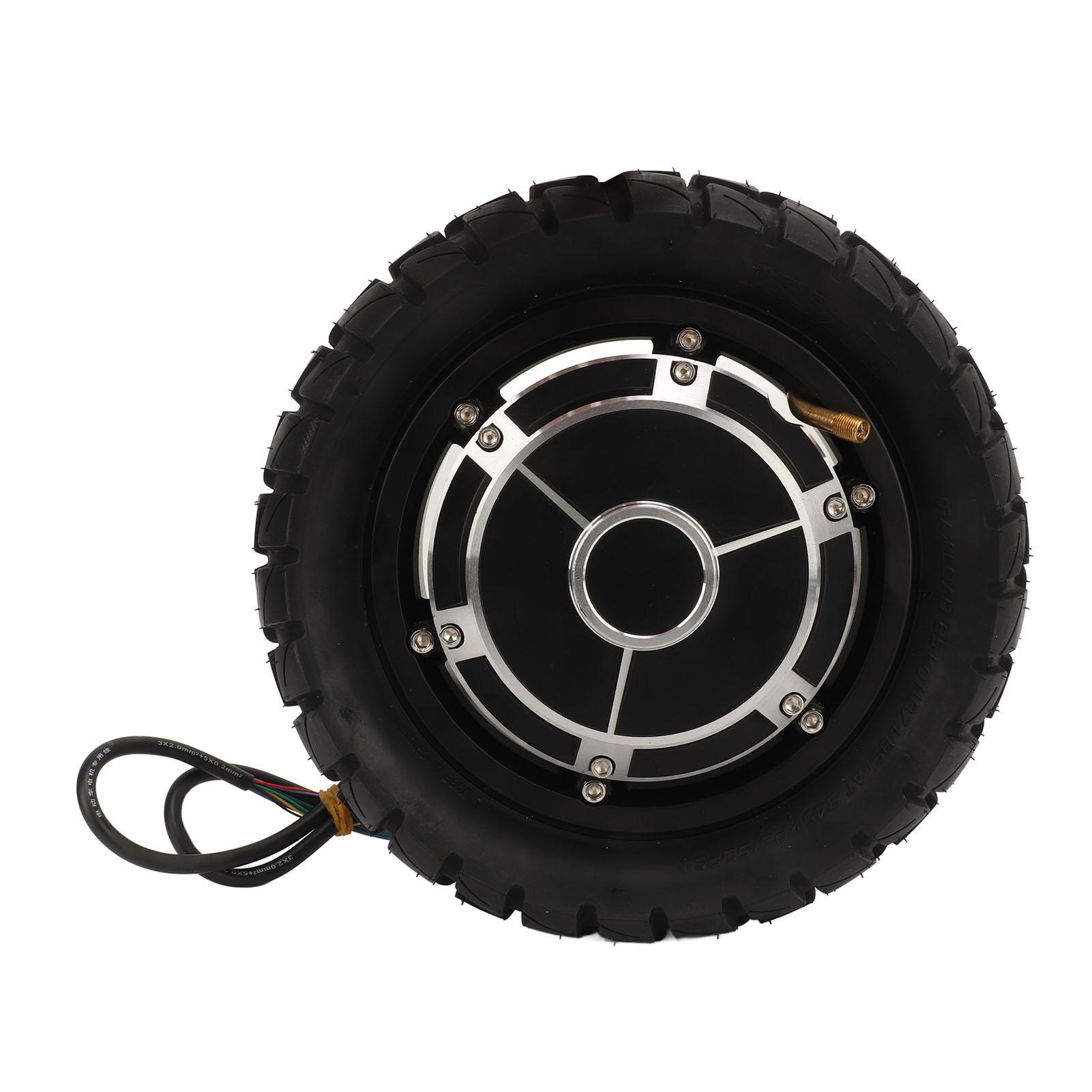 

10-дюймове мотор-колесо 36v‑60V 1000‑1500W вакуумна шина одностороннє дискове гальмо розбірний мотор-колесо для електричного картингу