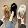 2025 Women's Trendy Plush Thick-Soled Furry Slippers for Autumn/Winter