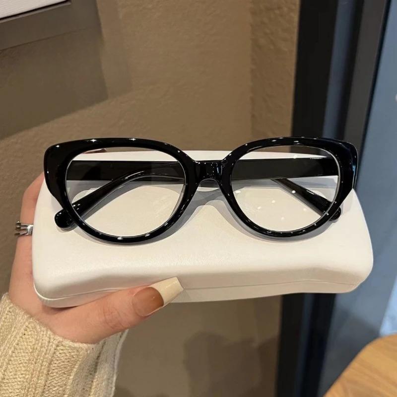 New Stylish Cat Eye Eyeglass Frame Women'S Fashionable Sweet Elegant Comfortable Durable And Eye-Catching Small Eyeglass Frame