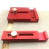 High Strength Aluminum Table Sawing Gaps Gauge Tool Woodworking Ruler with Clear Scale for Carpentry and Home Repairs