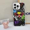 Japan Fashion H-Hysteric M-Mini For iPhone 17 16 15 14 13 12 11 Pro Max Plus Matte Color Back Phone Cover