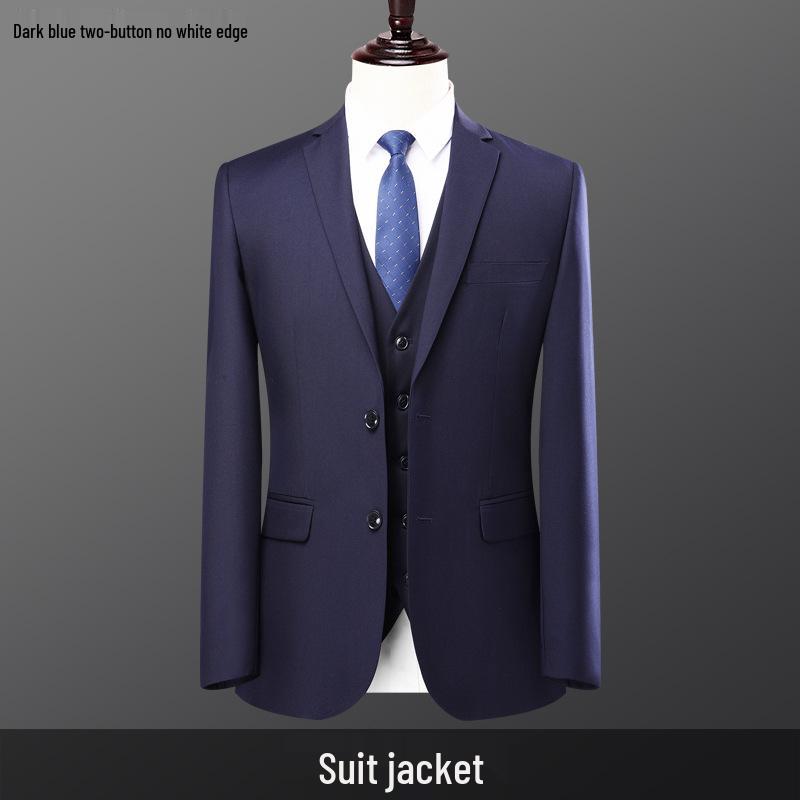 Men's Slim Fit Casual Suit Set: Wedding, Engagement, Ceremony & Business Formal Wear