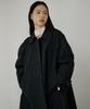 Aure Seoul Curved Trench Coat [Black]