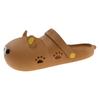 2025 Rilakkuma Hollowed-out PVC Clog Shoes, All-Season Slip-On, Non-Slip Soft Sole Sandals for Men & Women