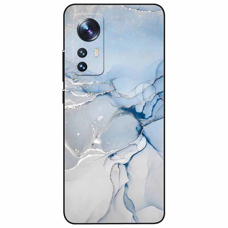 For Xiaomi Redmi Note 12s Case 12 S Soft Black Silicone Cool Marble TPU Funda Para for Redmi Note 12S 2023 Shockproof Note12s
