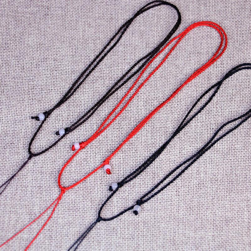 

Плетеный вручную регулируемый шнурок из нефрита