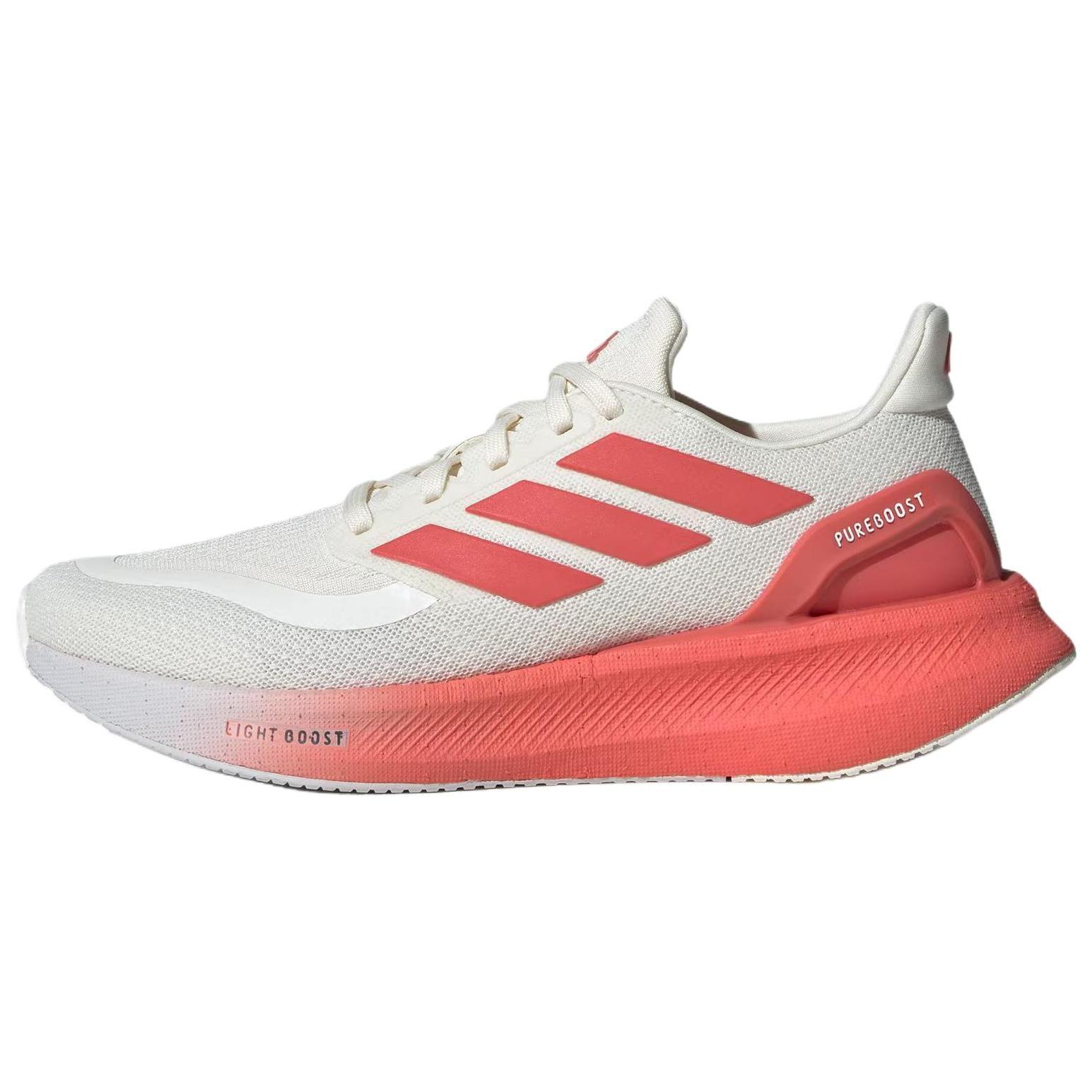 Adidas Pureboost 5 Comfortable Fitting Running Shoes Women Running Shoes Han-Jade-White JQ6914 38