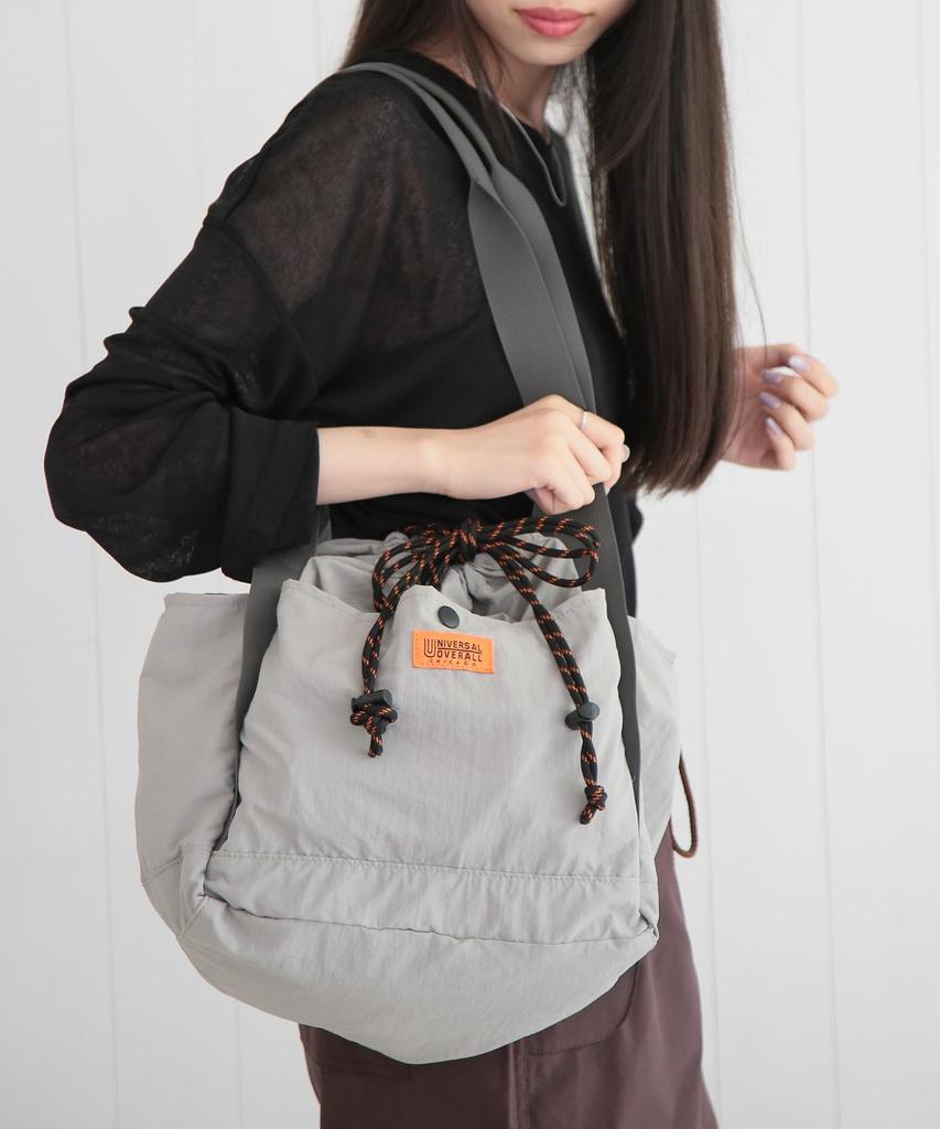Universal Overall SHINGEN BUDOU BAG M Drawstring Shoulder Bag UVO-188 FREE G.BEG 224500169G.BEGFREE