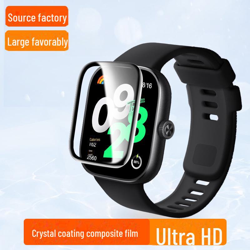 

Захисна плівка з кераміки та загартованого скла для Xiaomi Redmi Watch5/4 - 3D, проти подряпин, вибухозахищена. Redmi Watch 5