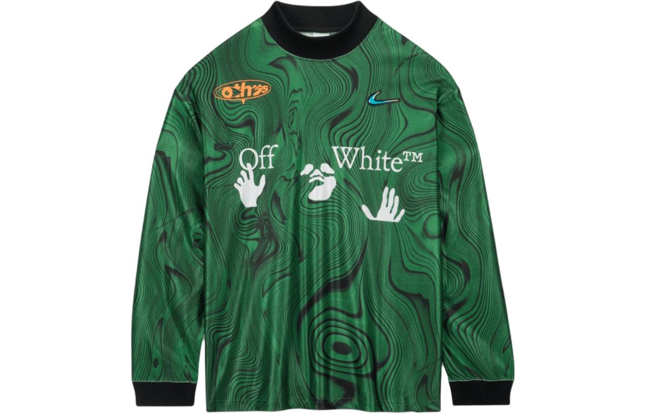 Nike X Off White Allover Print Jersey Asia Sizing FQ0998-389 XL