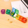 7 Days Weekly Pillbox Tablet Holder Medicine Storage Case Drug Container Pill Organizer Weekly Capsule Pill Box Organizer