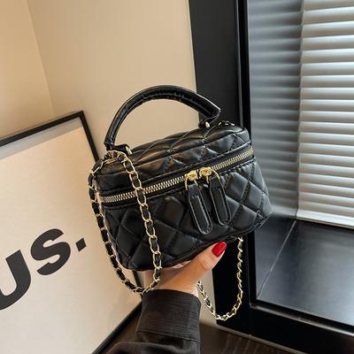 Raute Stickerei Gewinde Nische Design Tasche 2023 Neue frauen Tasche Sommer Beliebte Beliebte Kette Messenger Tasche Platz Sling Tasche