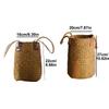 Home Decor Grass Woven Flower Basket Indoor Universal Plant Pot Outdoor Succulent Organizer
