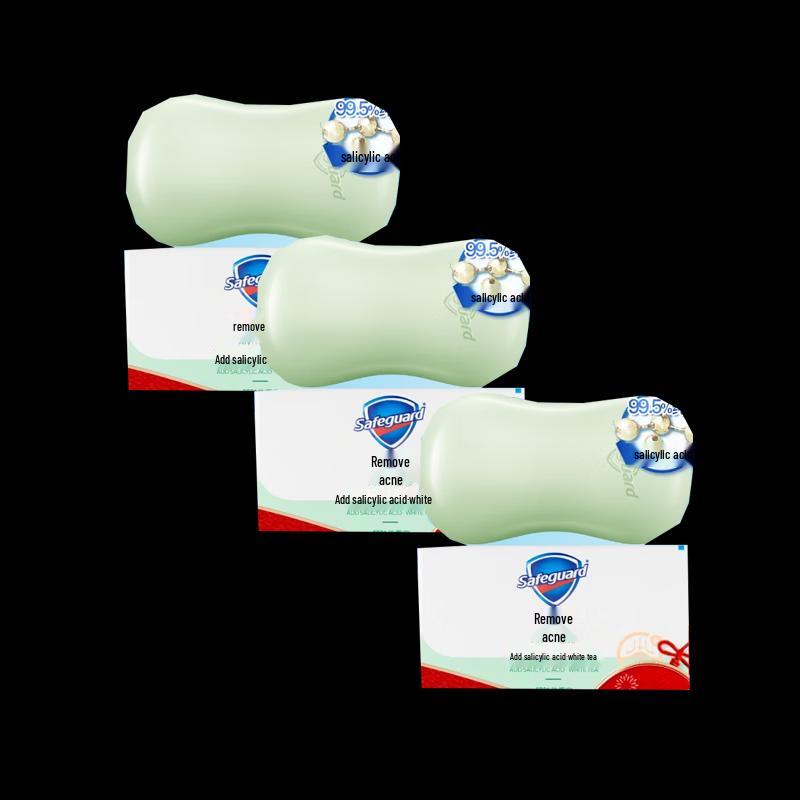 

Safeguard Acne-Fighting White Tea Soap (3-Pack)