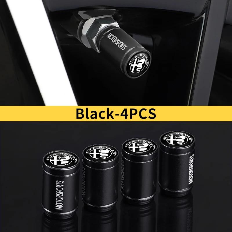 Autolepky Pro Alfa Romeo 4KS Krytky ventilků kol pneumatik pro Alfa Romeo 159 Giulietta Giulia 14