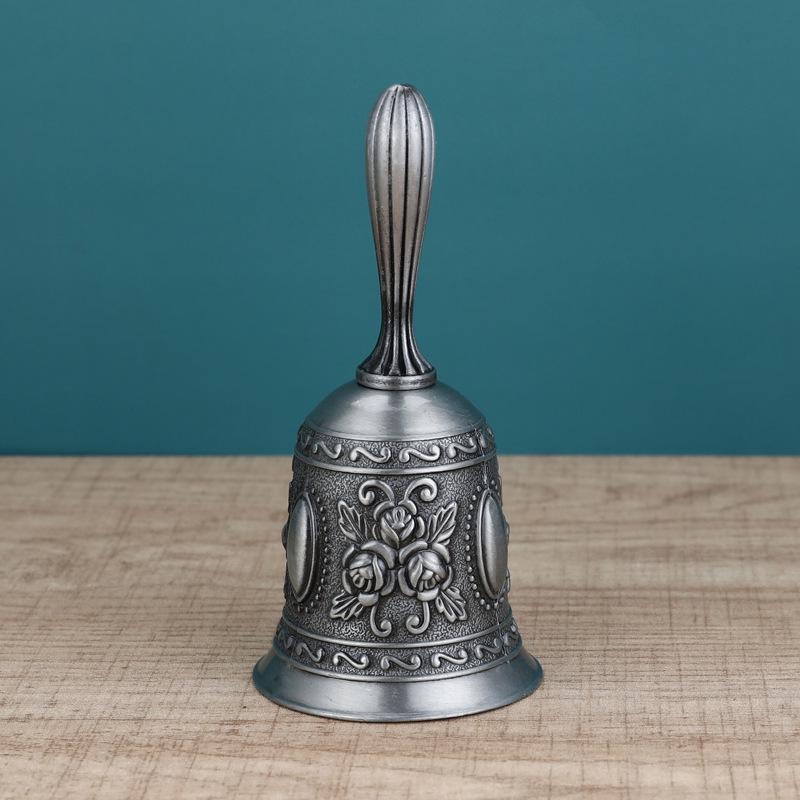 Creative Metal Call Bell for Restaurant, Bar, or Classroom - Hand Crank Wind Chime Ornament