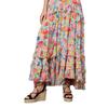 RIXO Womens/Ladies Floral Silk Puff Sleeve Maxi Dress
