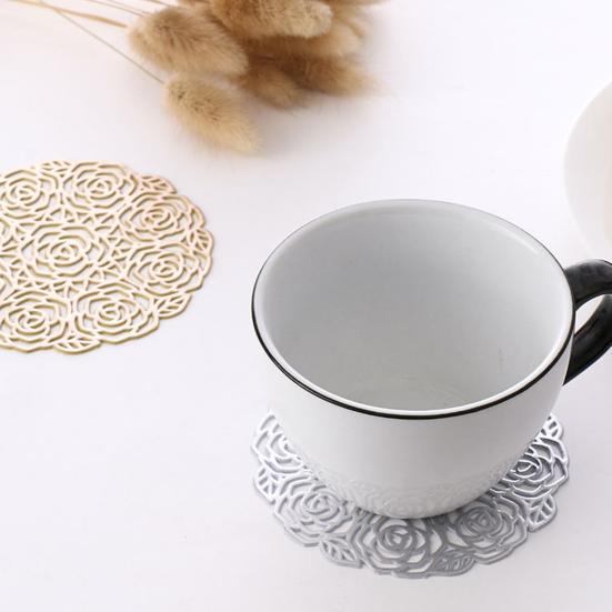 Antypoślizgowa podkładka pod kubek do użytku domowego, odporna na ciepło, z PCV